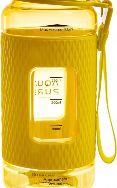ASTRA Zdravá láhev na vodu Aqua Pure 400ml – Žlutá