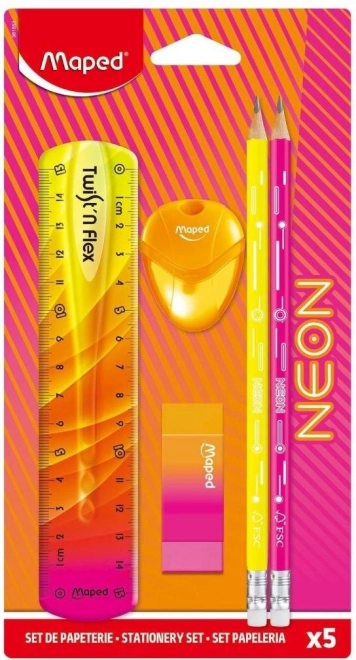 Souprava školních potřeb Neon