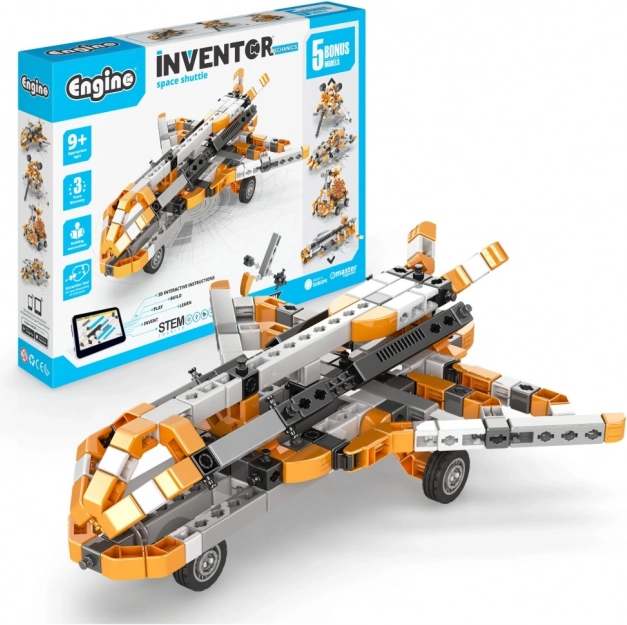 engino inventor raketoplán – stavebnice 5 modelů