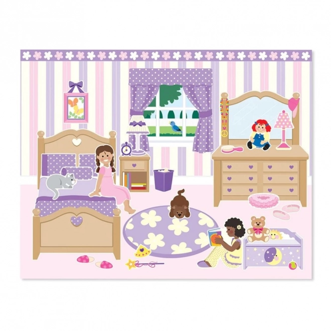 Opakování nálepkové Pady 'Hrajeme si na Dům' Melissa & Doug