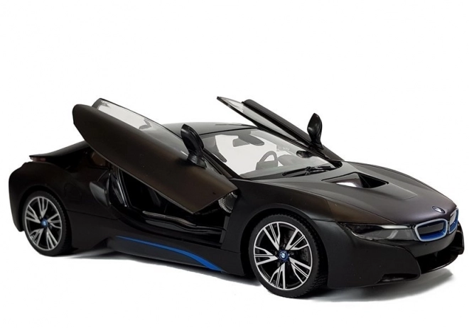 Auto R/C BMW i8 Rastar 1:14 Černé automatické dveře