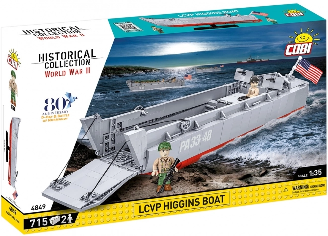 Historická sbírka LCVP Higgins Boat bricks