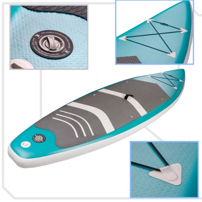 SUP Touring nafukovací prkno s příslušenstvím atletické 320cm 150kg