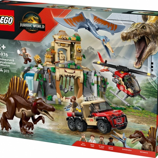 Jurassic World: Vzdušná mise s Kecalkoatlem a Spinozaurem