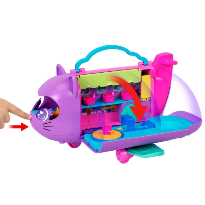 Polly Pocket Letadlo Kočičkových Dobrodružství