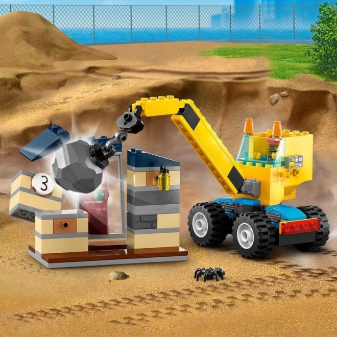 LEGO City 60391 Nákladní auta a jeřáb s demoliční koulí