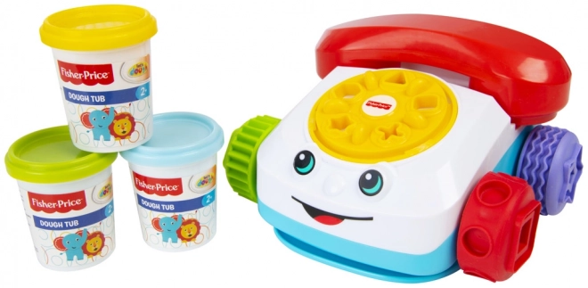 Fisher Price telefon s modelovací hmotou
