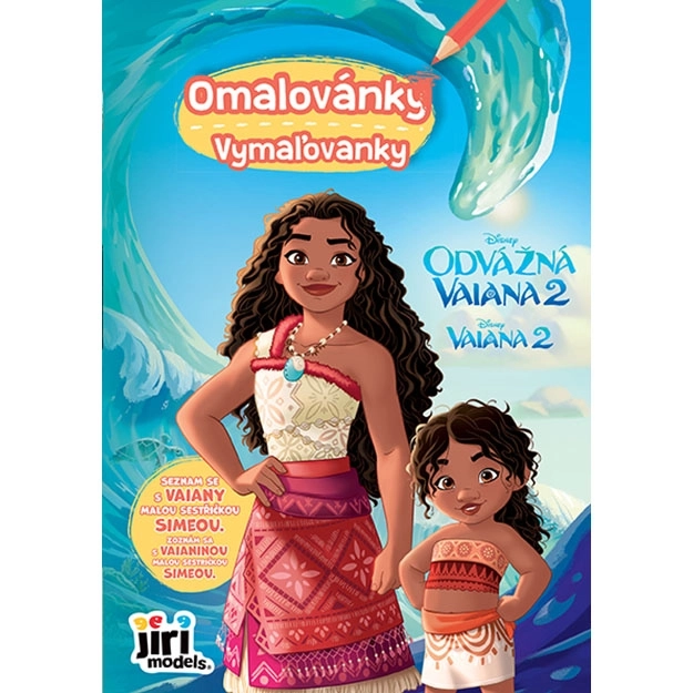 Omalovánka Vaiana