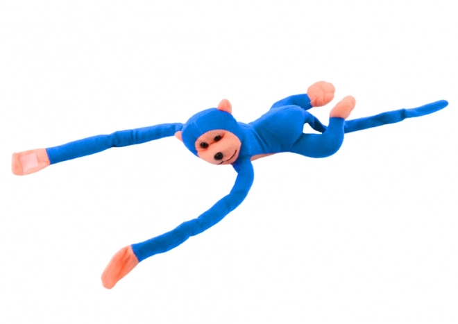 Plyšový maskot Opice se zvukem Modrá 60 cm