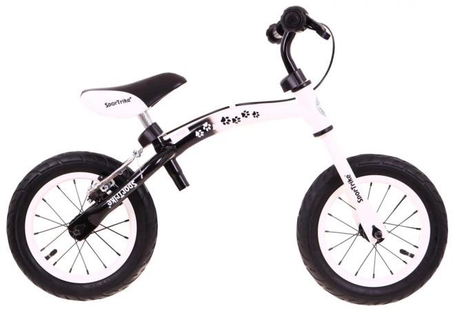 Dětské krosové kolo Boomerang SporTrike + variabilní uspořádání rámu – Bílé