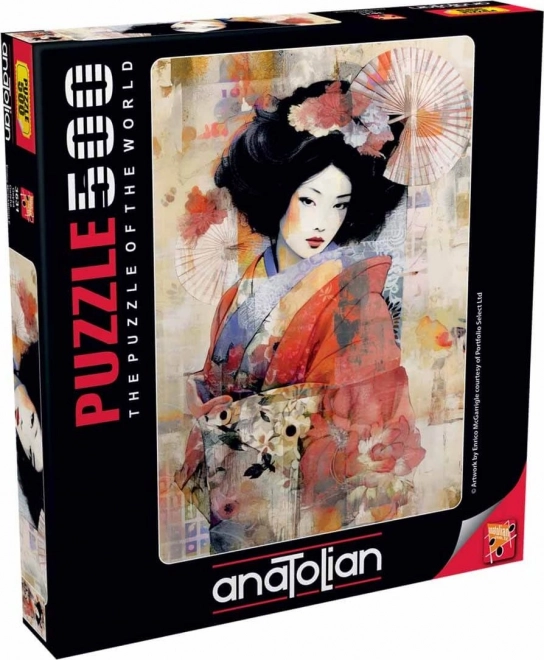 ANATOLIAN Puzzle Gejša 500 dílků