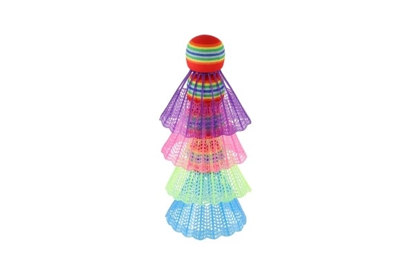 Barevné míčky na badminton