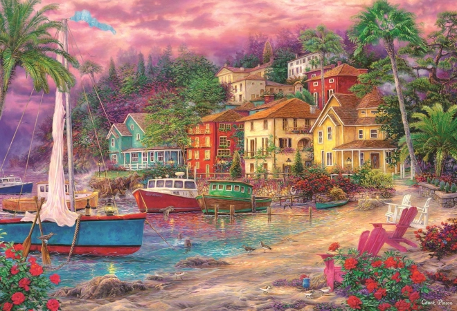 Puzzle U zlatých břehů 1500 dílků od Trefl