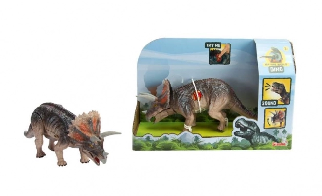 Zvukový dinosaurus - T-Rex, Triceratops, Dilophosaurus