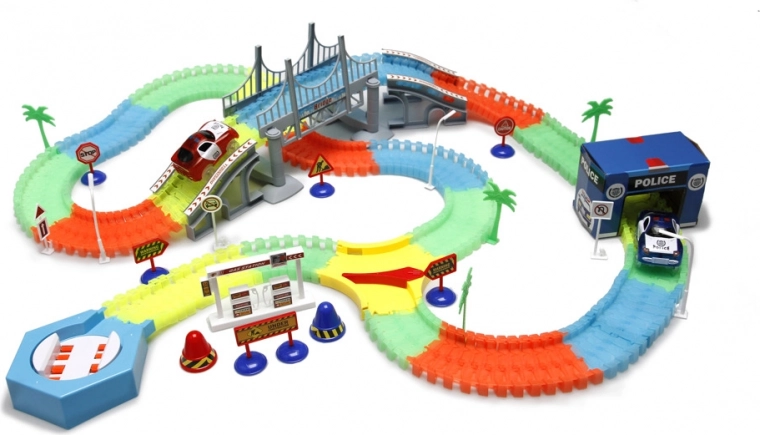 LED autíčko svítící při jízdě