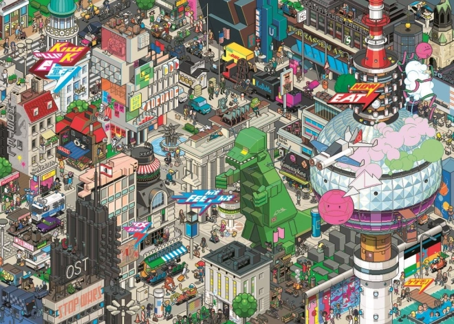 Puzzle 1000 prvků Berlin Quest