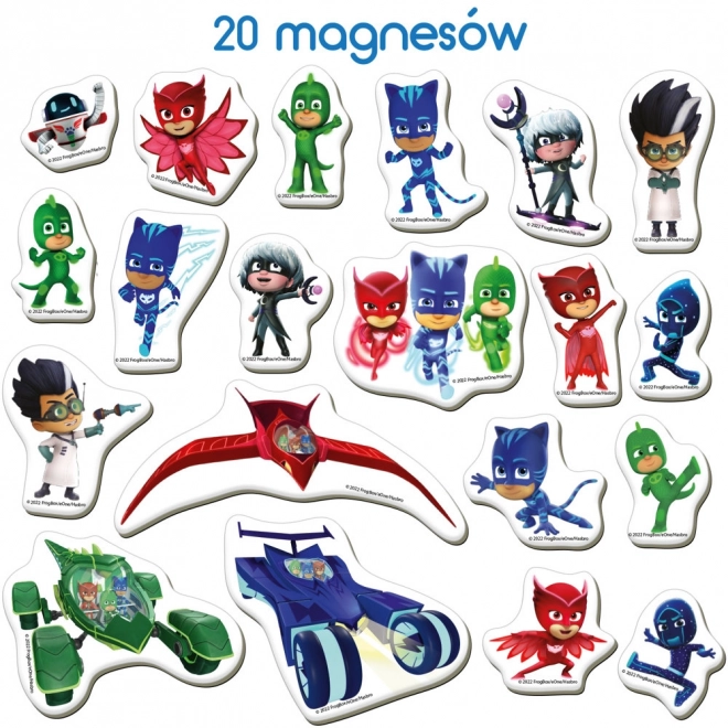 Pyjamers Pjmasks sada magnetů ME 5031-32