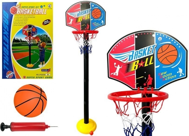 Dětský basketbalový set se stojanem a míčem