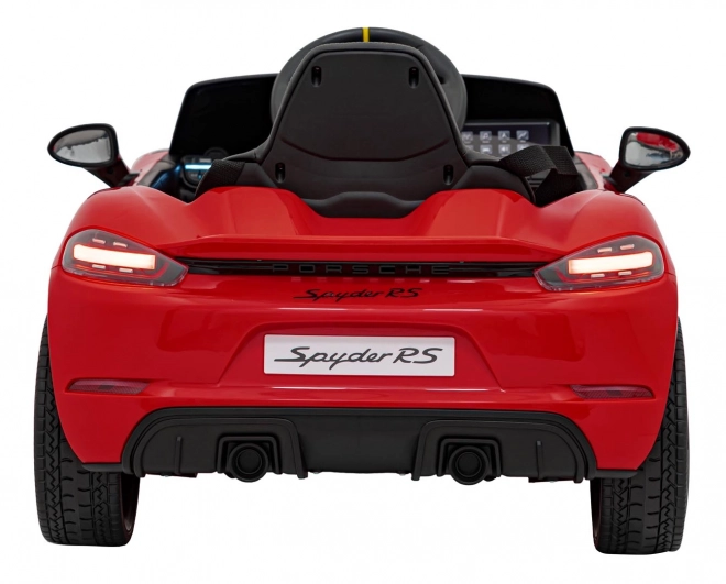 Dětský elektrický vůz Porsche 718 lakovaný – Červený