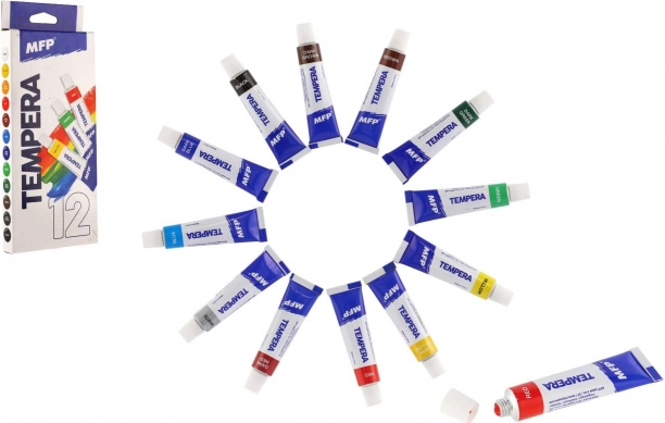 Temperové barvy MFP 12×12 ml