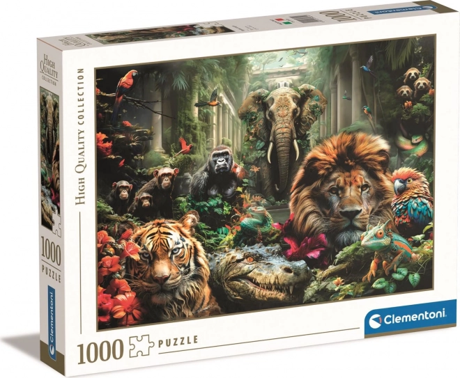 Puzzle 1000 dílků tajuplná džungle