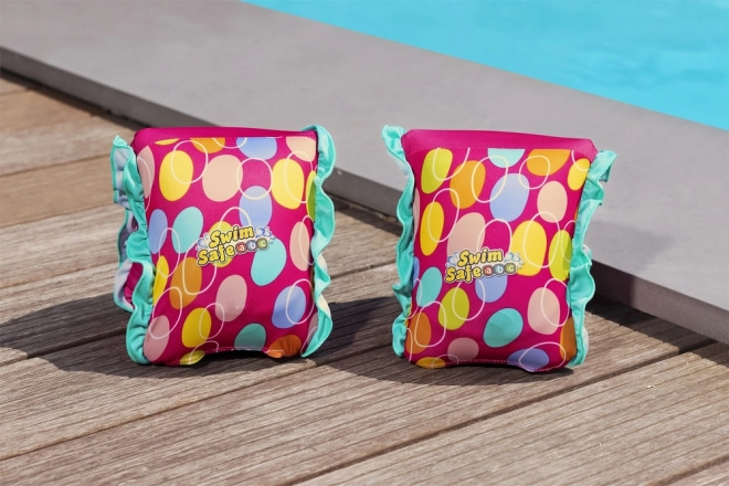 Plavkové rukávy S/M Bestway 32182 – Růžové