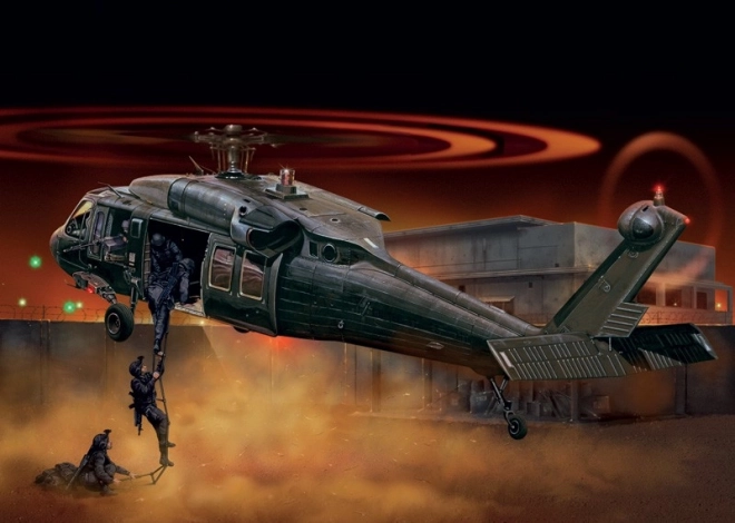 Plastikový model UH-60/MH60 Black Hawk Night Raid