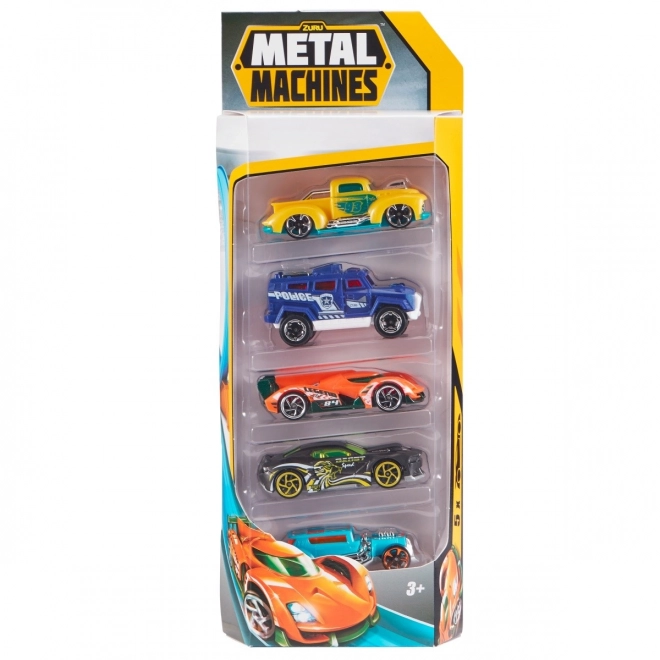 Auta ZURU Metal Machines 5-pak série 2