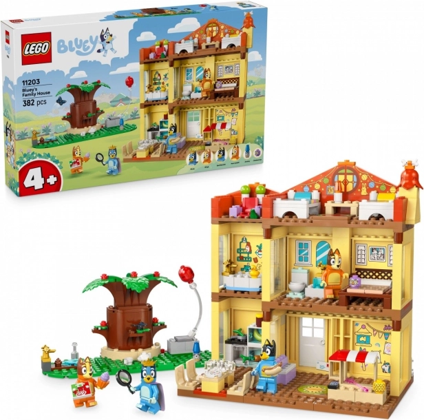 Stavebnice LEGO Bluey rodinný dům
