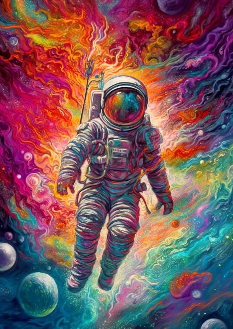 Puzzle Nulová Gravitace 1000 Dílů