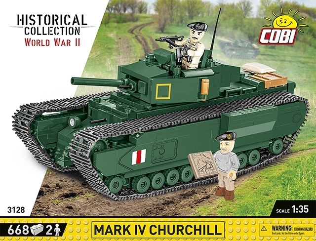 Stavebnice Churchill Tank Mark IV