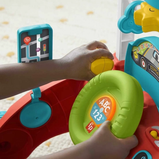 Fisher-Price uč se a směj! chodítko malého řidiče 2v1