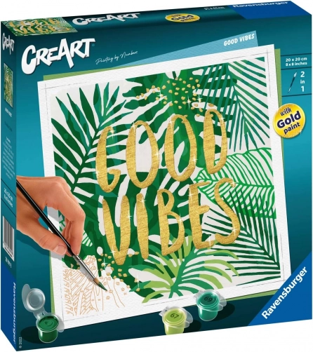 CreArt: good vibes – malování podle čísel pro teenagery
