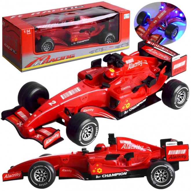 Závodní formule zvuk, světlo ZA4295 – Červená