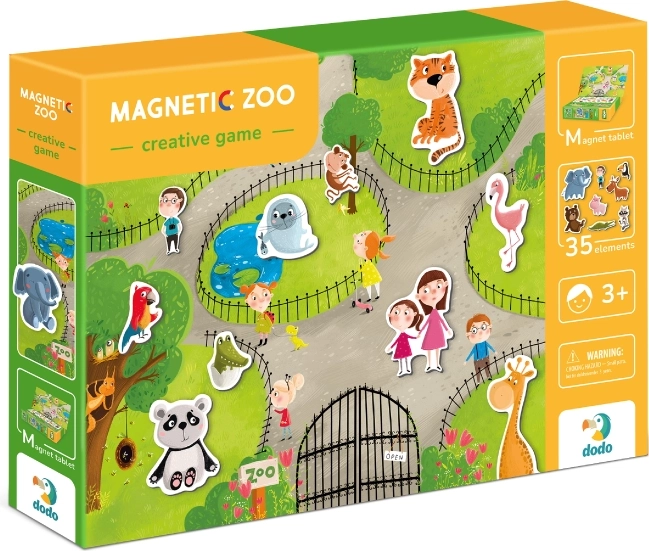 dodo magnetická hra zoo