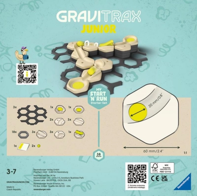 RAVENSBURGER GraviTrax Junior Startovní sada Start