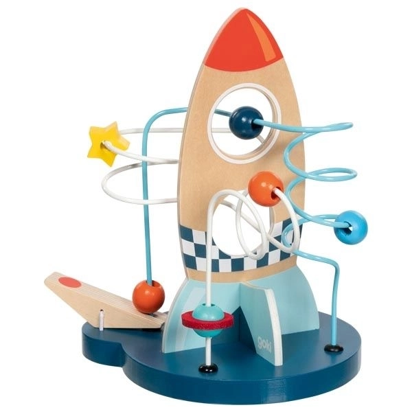 Lelin Toys lesní korálkové bludiště