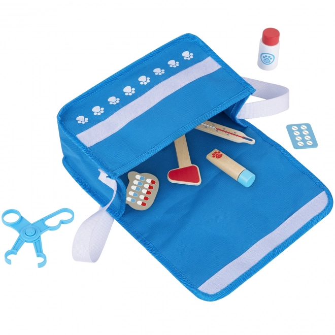 Tooky Toy veterinářská sada s taškou 17 dílů