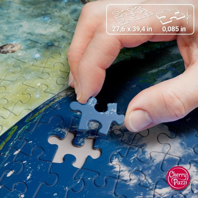 Puzzle Planeta Země v galaxii 2000 dílků