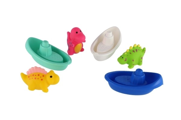 Stříkací lodičky a dinosauři do vody