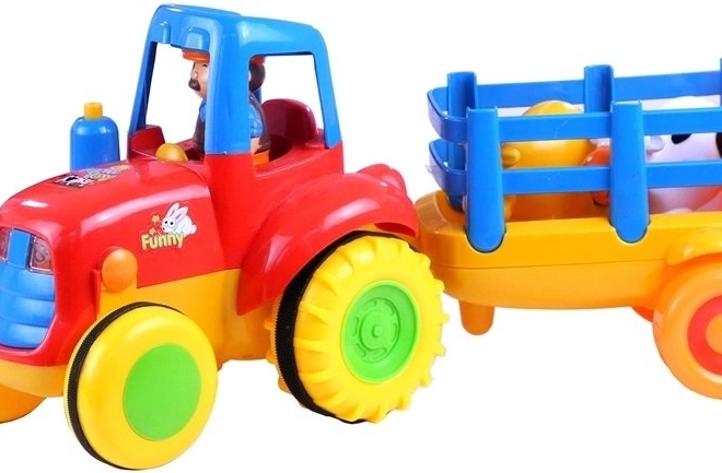 Přívěs s ohrádkou a otevírací rampou