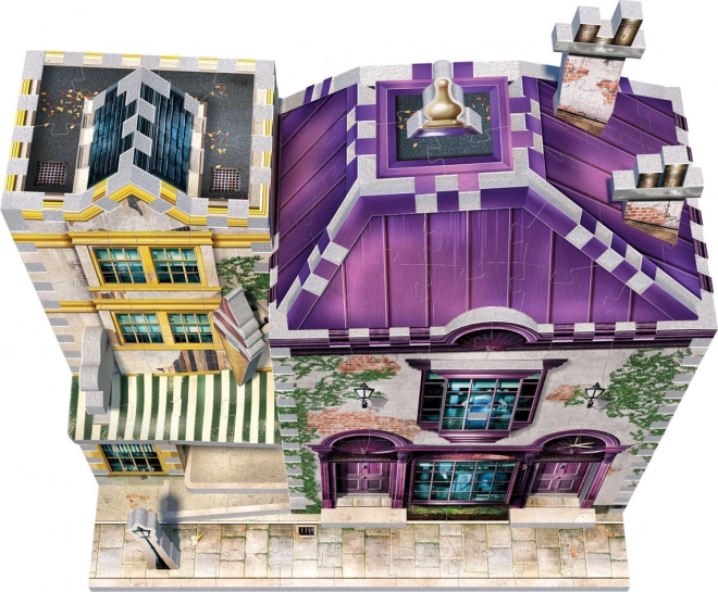 WREBBIT 3D puzzle Harry Potter: Madam Malkinová a Zmrzlinářství Florea 290 dílků