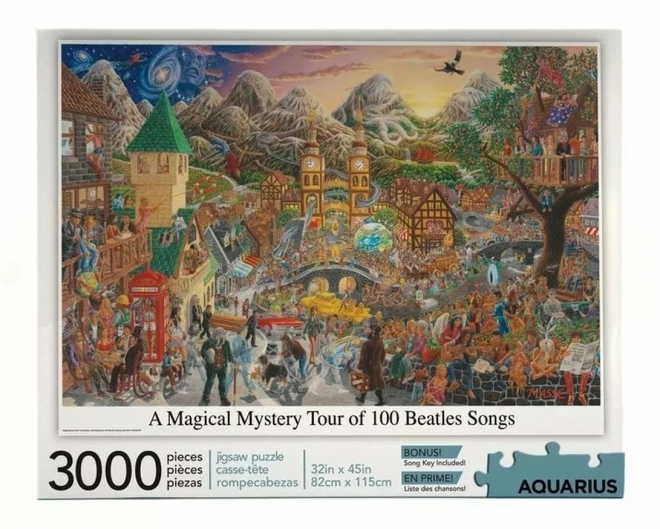 AQUARIUS Puzzle Beatles Magical Mystery Tour 3000 dílků