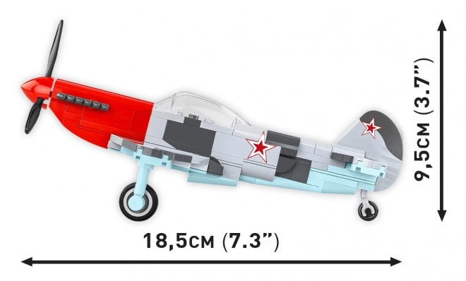 Konstrukční stavebnice Yakovlev Yak-3