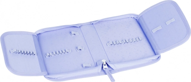Školní set Airy Duha červený: Batoh, penál, sáček, desky, box