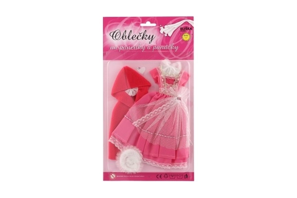 Oblečky pro panenky s doplňky - 2 kusy