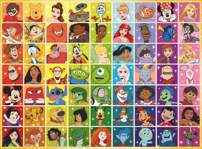 Puzzle Disney: Velké postavičky
