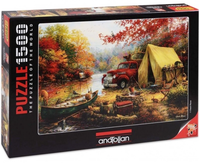 Puzzle Sdílení přírody 1500 dílků