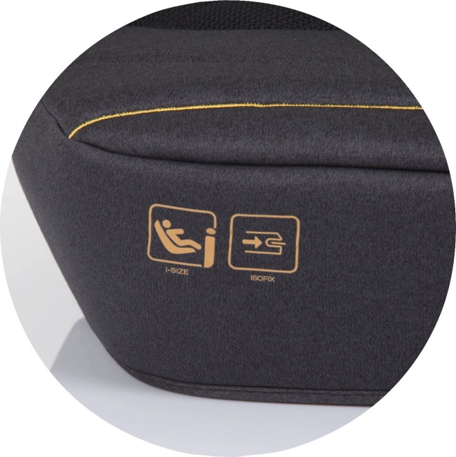 CHIPOLINO Autosedačka Safy i-Size 125-150cm – Obsidian