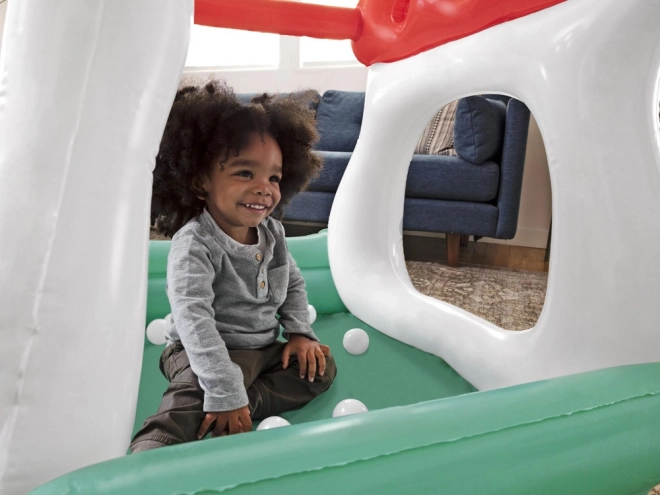 Bestway dětský nafukovací bazének s míčky hříbek MUCHOMŮRKA Fisher Price